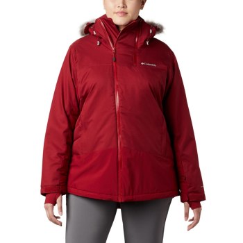 Columbia Emerald Lake Parka Plus Size, Chamarras Rojos Para Mujer | 612348-WOJ